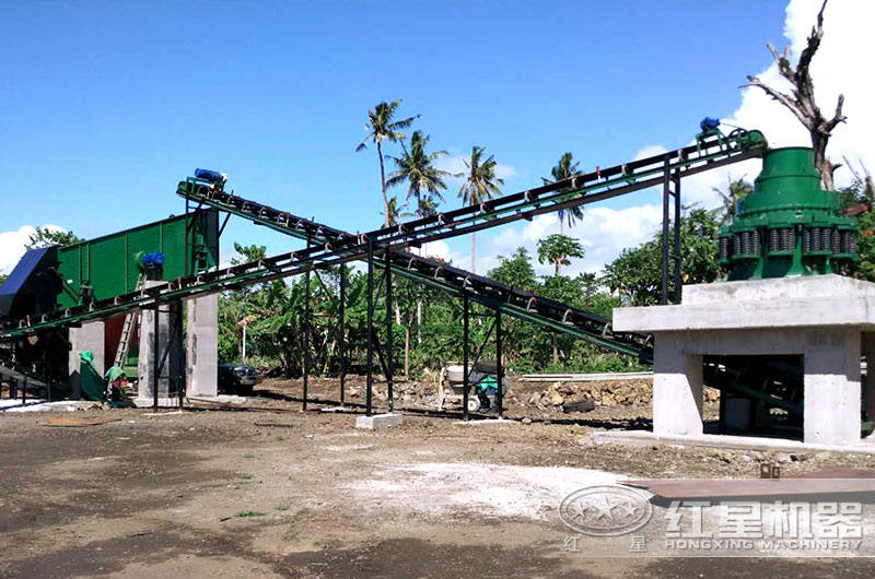 小型制沙现场 小型制沙现场