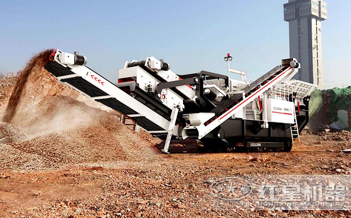 履带移动制砂机 履带移动制砂机