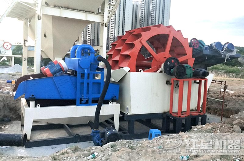 轮斗洗砂生产线 轮斗洗砂生产线