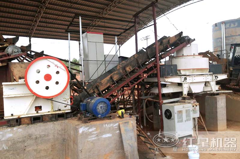 颚破+圆锥破+制砂机生产线 颚破+圆锥破+制砂机生产线