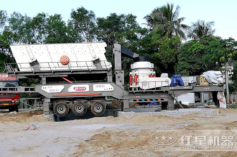 移动圆锥筛分站 移动圆锥筛分站