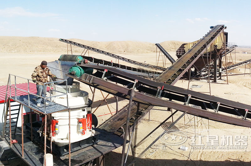 圆锥破碎机生产现场 圆锥破碎机生产现场