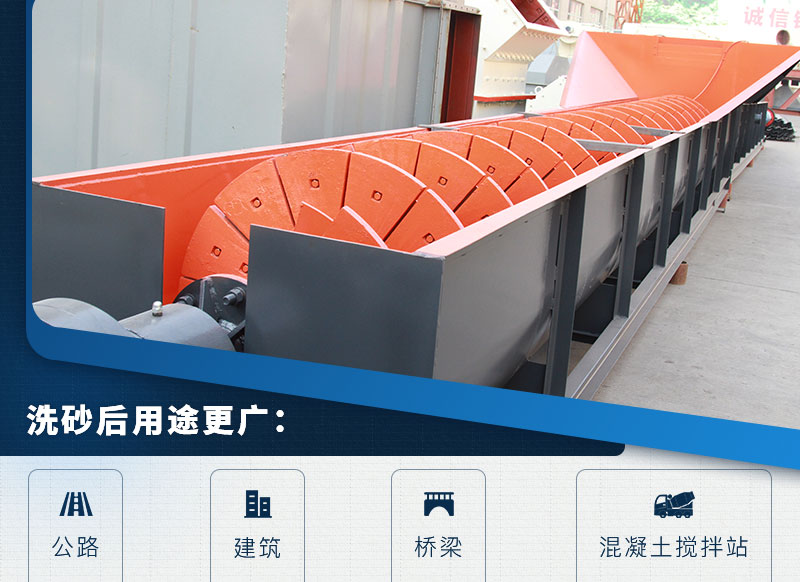 洗砂后用途更广泛 洗砂后用途更广泛