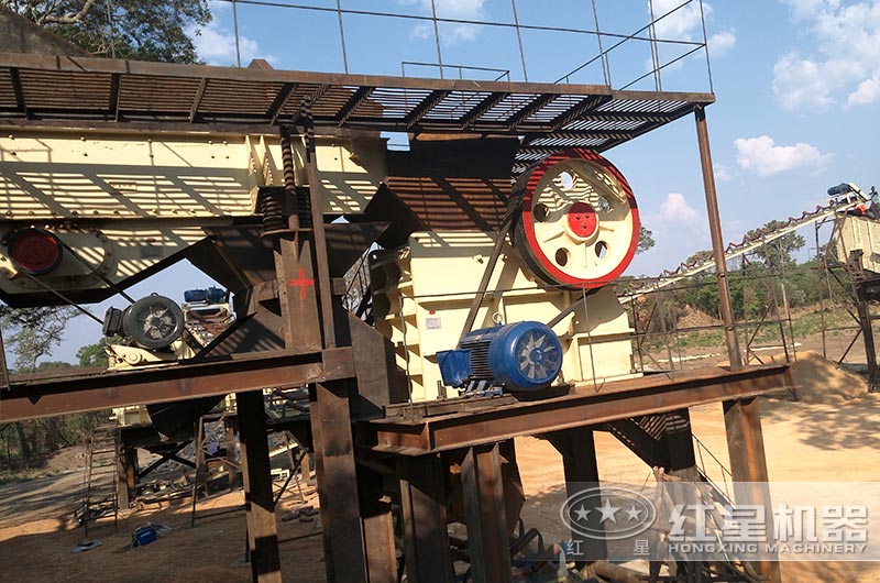 给料机+69颚式破碎机 给料机+69颚式破碎机