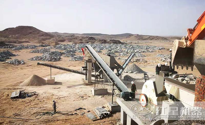 重锤式破碎机现场 重锤式破碎机现场