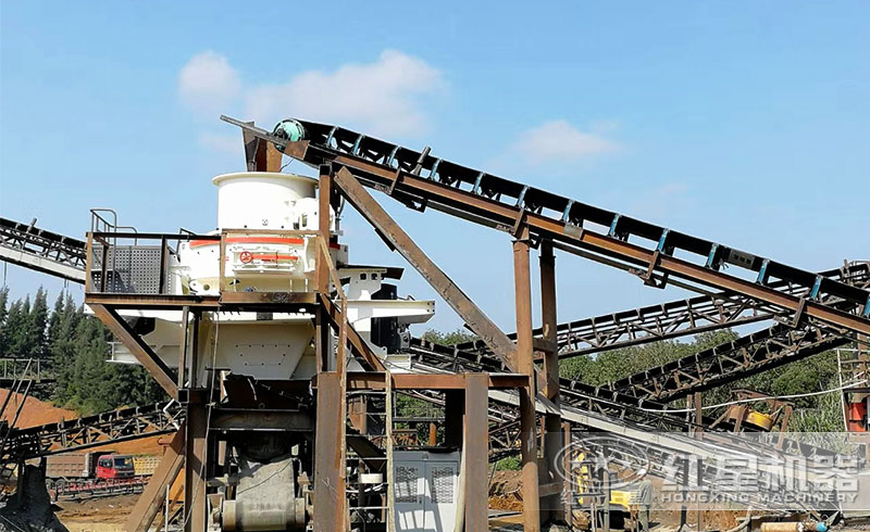 立式制砂机现场 立式制砂机现场