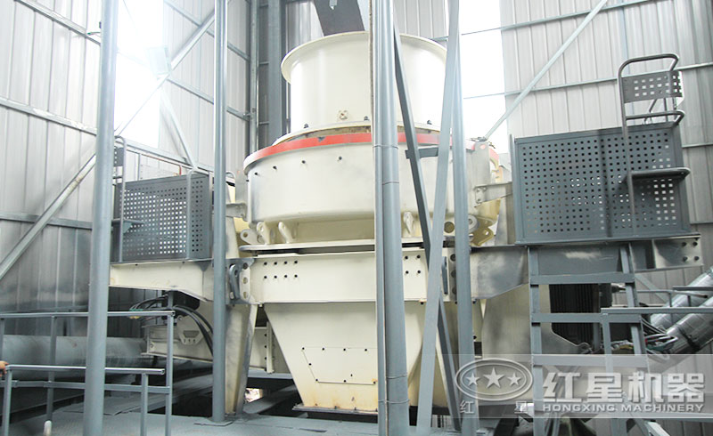 立式制砂机现场 立式制砂机现场