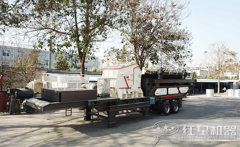 轮胎移动破碎站 轮胎移动破碎站