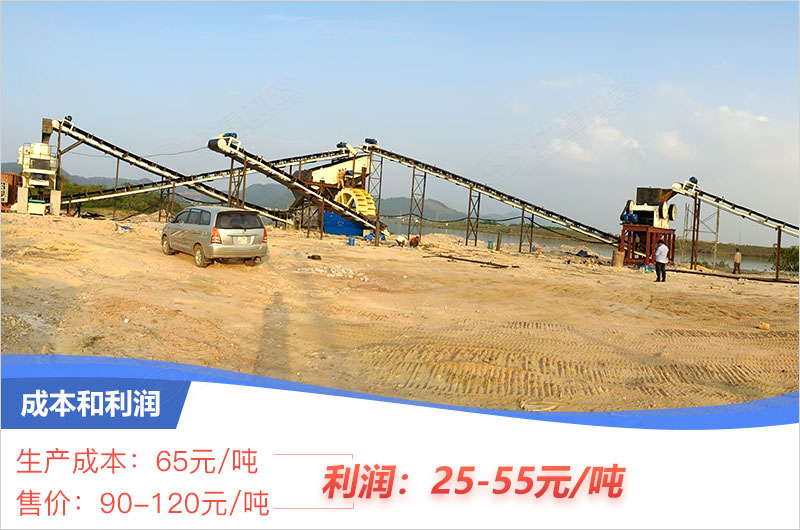 鹅卵石砂制砂利润情况 鹅卵石砂制砂利润情况