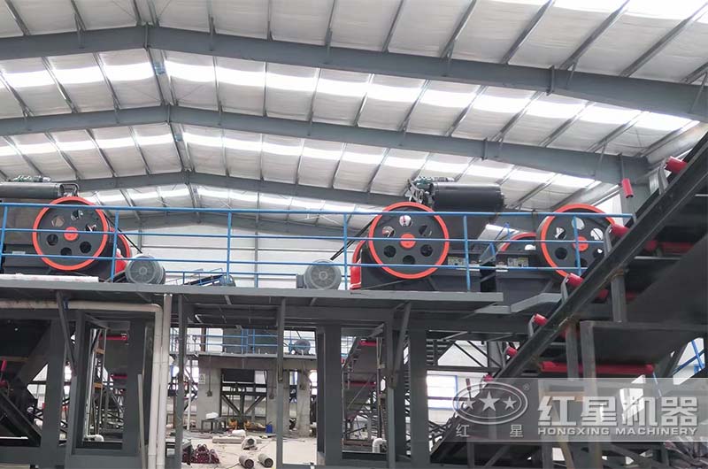 时产300吨花岗岩制砂生产线方案二 时产300吨花岗岩制砂生产线方案二