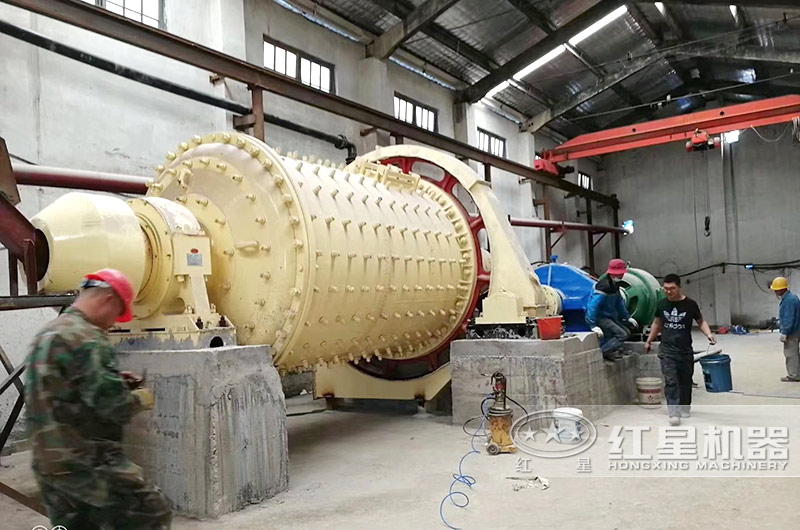 棒磨机实拍 棒磨机实拍