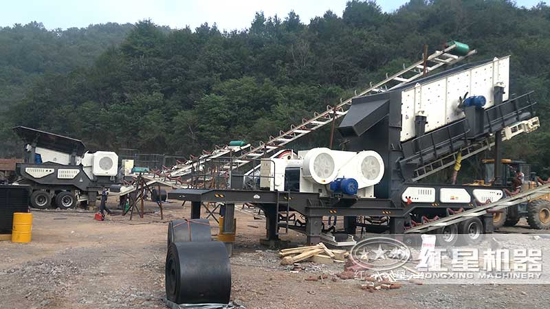 煤矸石制砂机器现场二 煤矸石制砂机器现场二