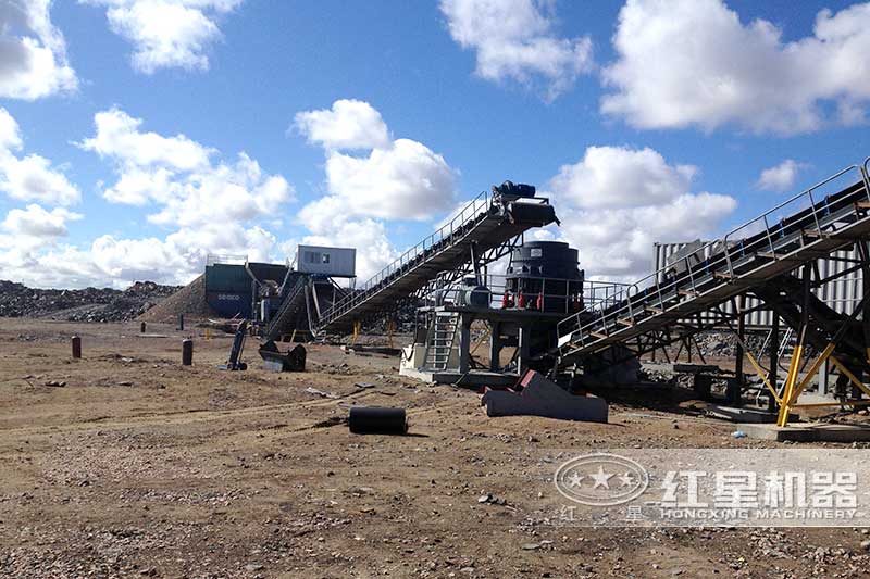 安徽铁矿石破碎生产线现场 安徽铁矿石破碎生产线现场