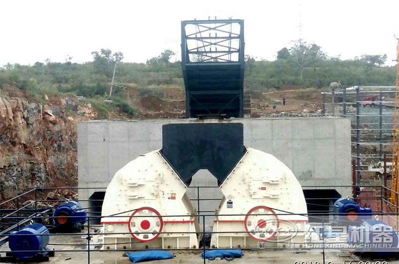 锤破砂石整形机现场 锤破砂石整形机现场