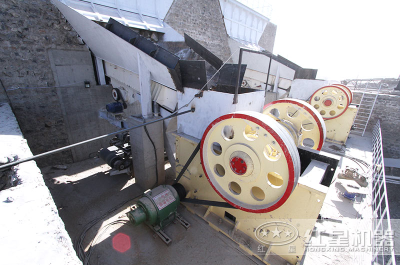 河北时产800吨砂石生产现场 河北时产800吨砂石生产现场