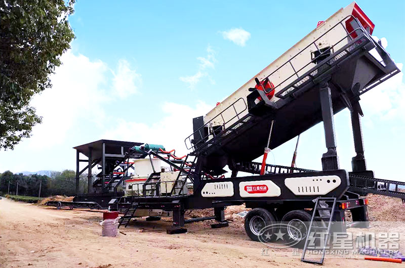 移动式制砂机不用建地基打桩 移动式制砂机不用建地基打桩