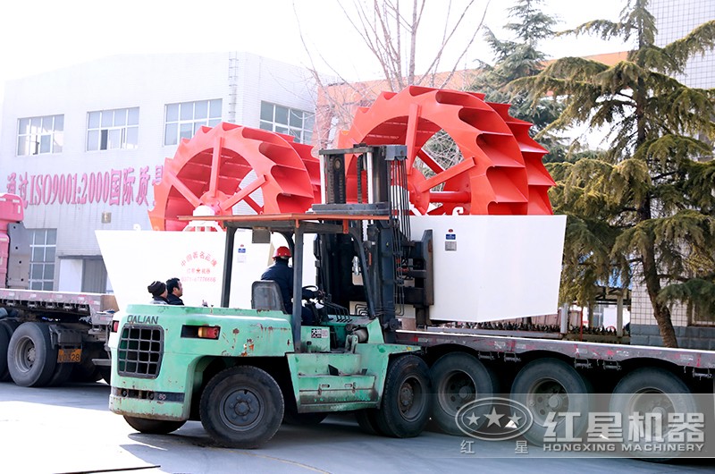 小型双轮斗洗砂机发货 小型双轮斗洗砂机发货