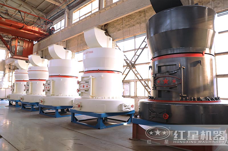 雷蒙磨粉机车间实拍图 雷蒙磨粉机车间实拍图