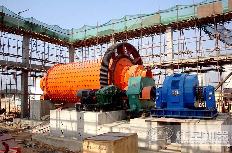 球磨机现场 球磨机现场