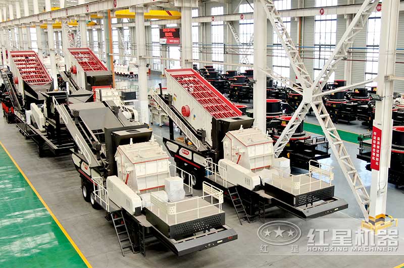 易彩堂机器生产的移动反击式破碎站现货 易彩堂机器生产的移动反击式破碎站现货