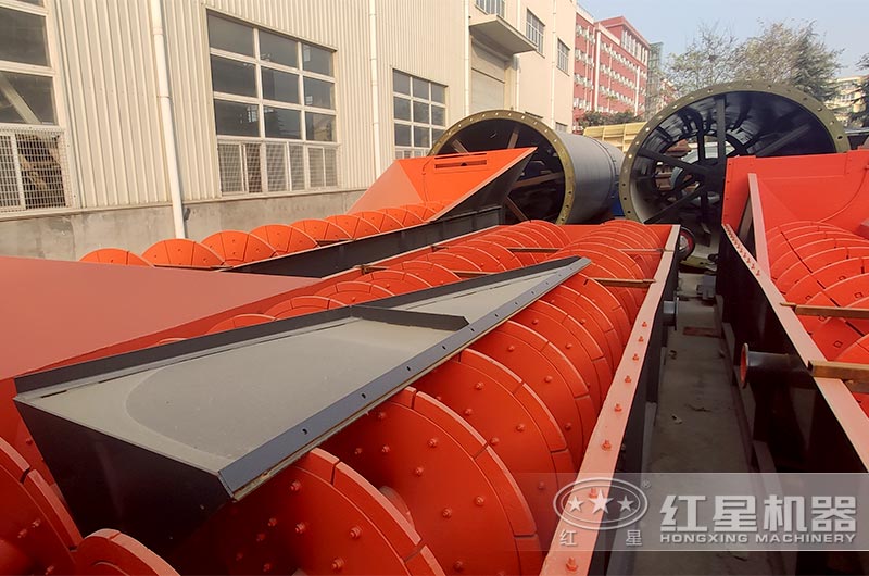 双螺旋洗砂机 双螺旋洗砂机