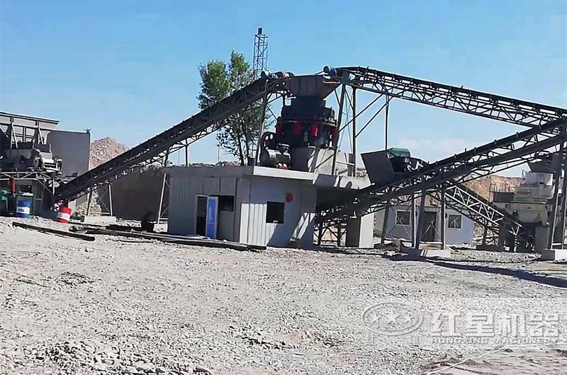 圆锥破碎机现场 圆锥破碎机现场