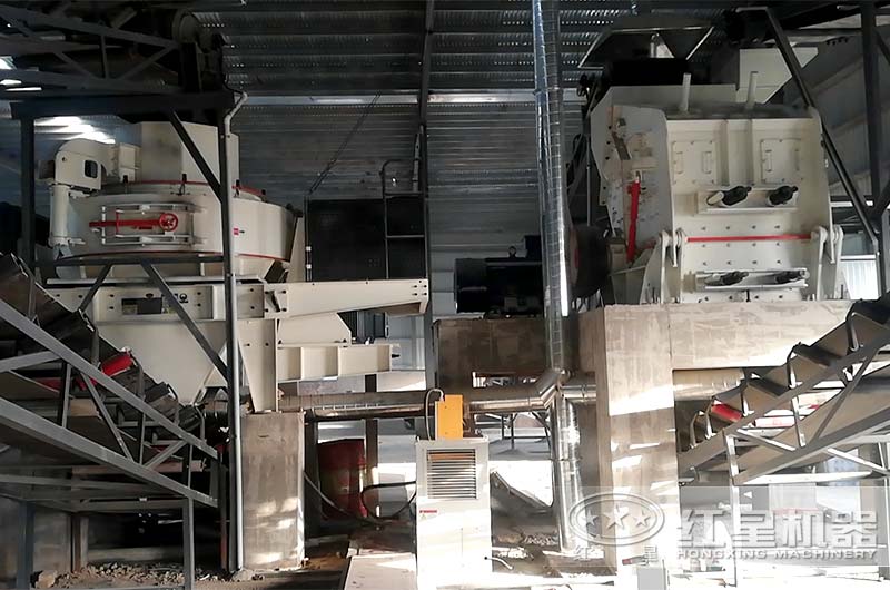 时产100吨砂石生产线现场 时产100吨砂石生产线现场