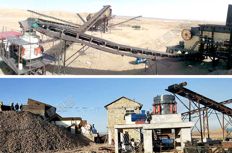 易彩堂机器厂家承建的鄂破圆锥破现场 易彩堂机器厂家承建的鄂破圆锥破现场