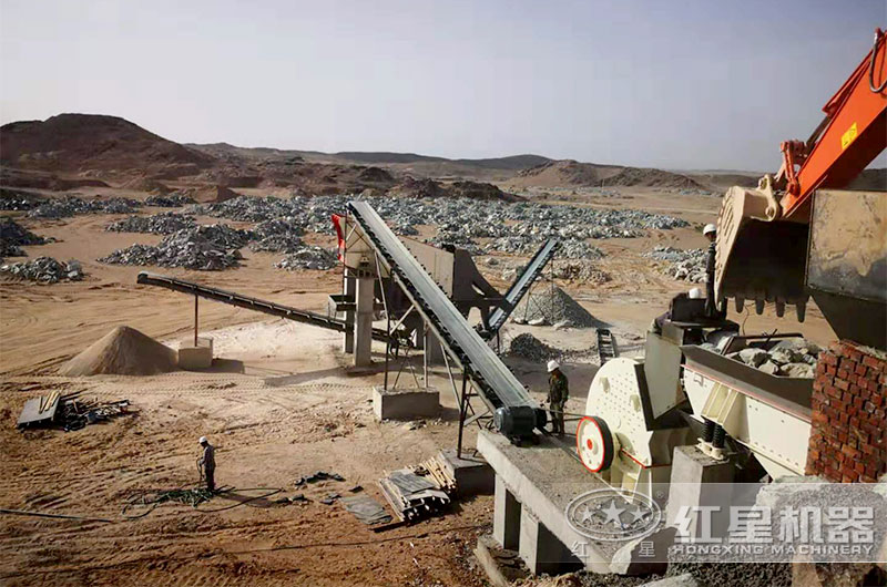 重锤式制砂机现场 重锤式制砂机现场