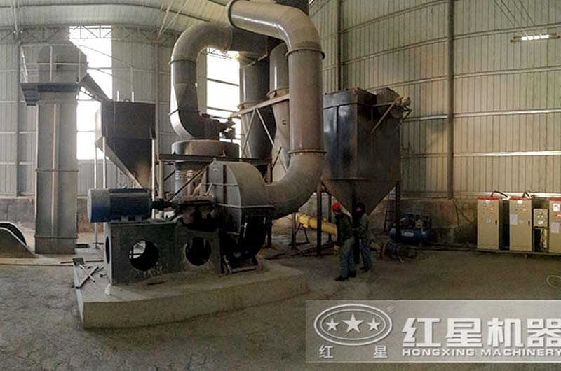 大理石加工成粉设备现场 大理石加工成粉设备现场