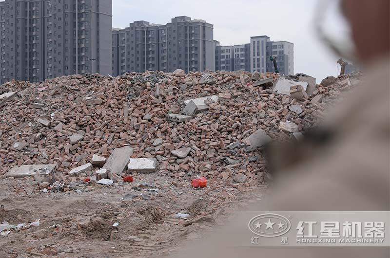 建筑垃圾拆迁现场 建筑垃圾拆迁现场