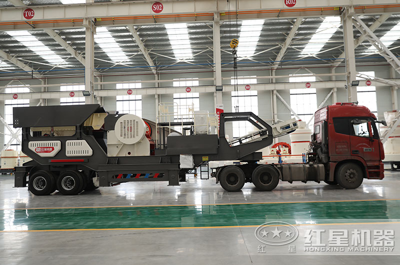 轮胎移动破碎机 轮胎移动破碎机