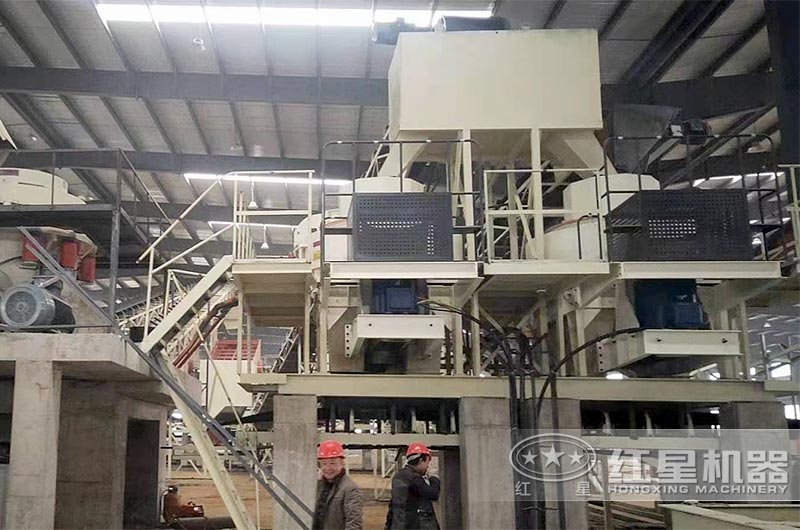 湖北十堰日产6000方玄武岩整形制砂生产线 湖北十堰日产6000方玄武岩整形制砂生产线