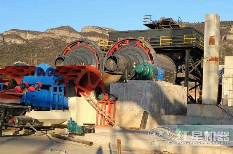 石英砂磨砂现场 石英砂磨砂现场