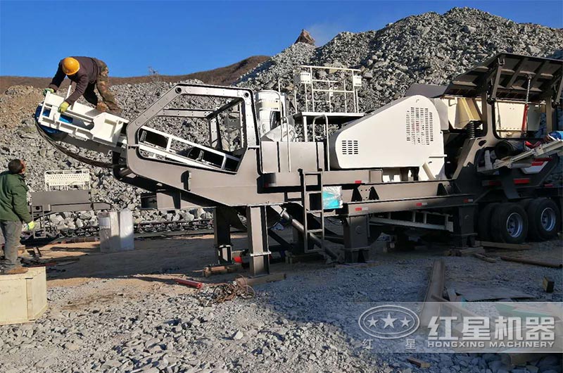 移动煤炭破碎机生产现场 移动煤炭破碎机生产现场
