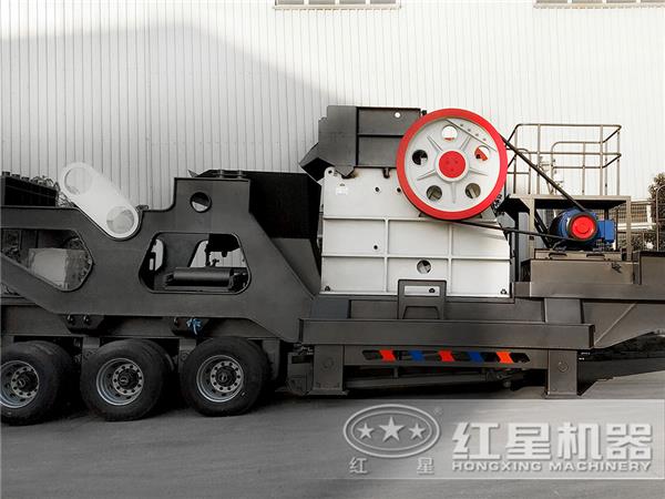 1100tph移动式颚式破碎站 1100tph移动式颚式破碎站