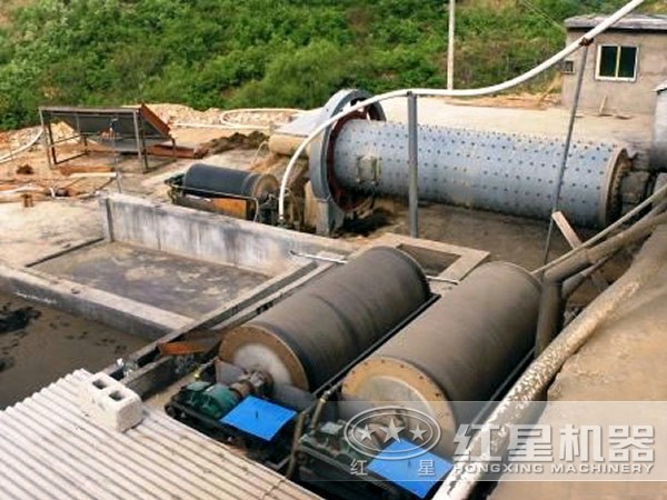 CTB1024磁选机磁选现场 CTB1024磁选机磁选现场