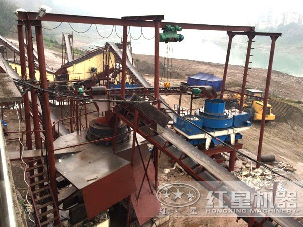 制砂生产线客户现场 制砂生产线客户现场