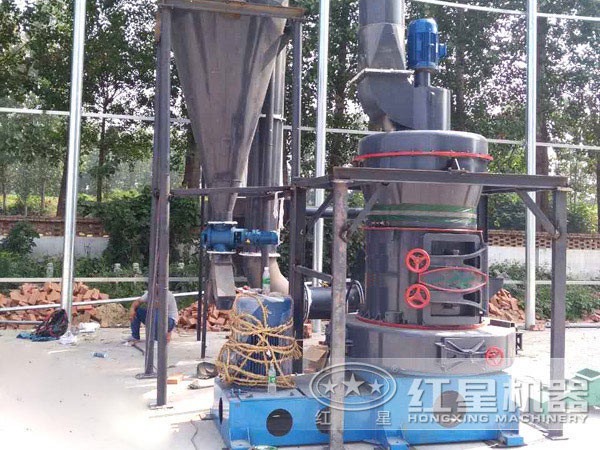 微粉87磨粉机作业流程现场图 微粉87磨粉机作业流程现场图