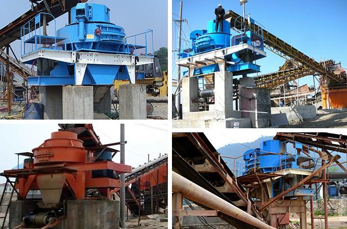 制砂机生产现场图 制砂机生产现场图