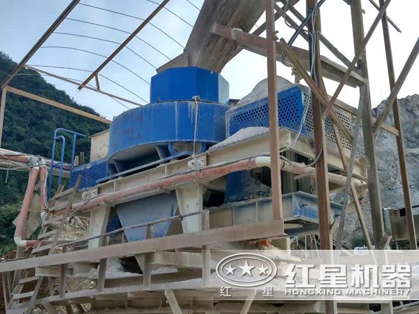 制砂机 广西客户现场 制砂机 广西客户现场