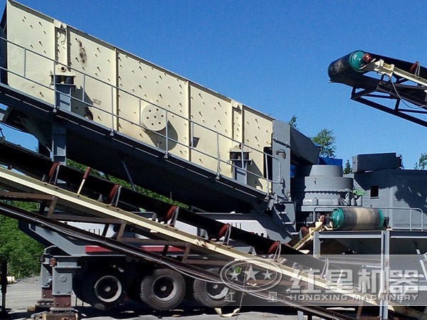 圆锥式半移动破碎站 圆锥式半移动破碎站