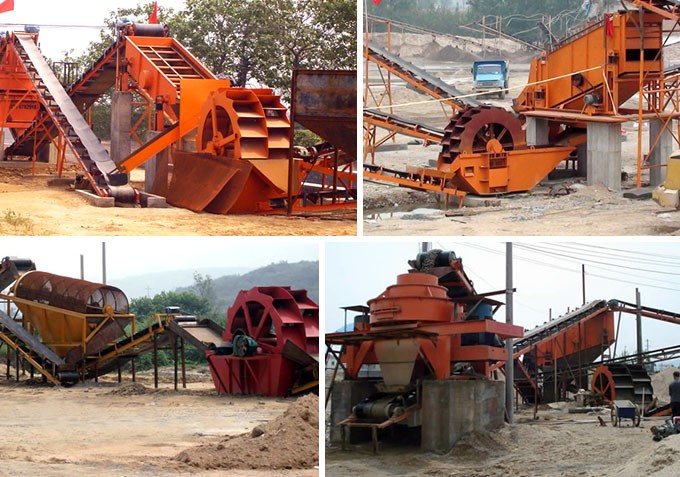 3020型洗沙机现场作业图 3020型洗沙机现场作业图