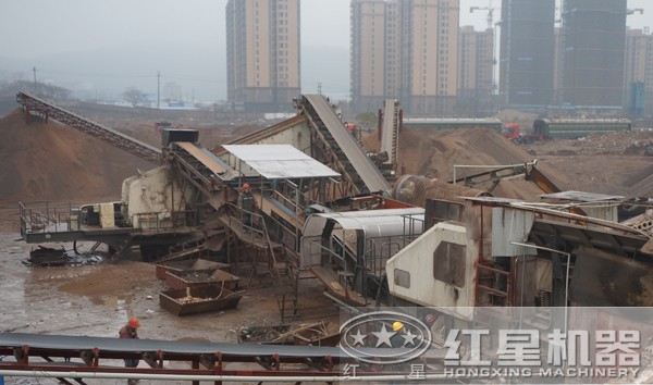 建筑垃圾破碎现场 建筑垃圾破碎现场