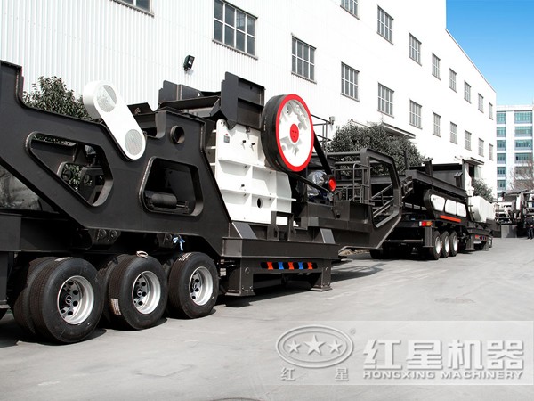 移动颚式破碎机---搭载HD80颚破 移动颚式破碎机---搭载HD80颚破