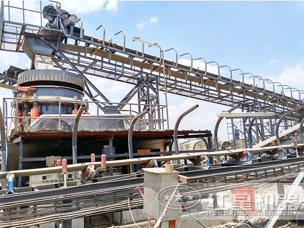 HXGYS300圆锥破碎机现场 HXGYS300圆锥破碎机现场