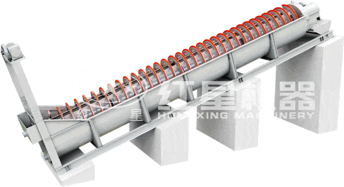 螺旋选矿机结构及工作原理 螺旋选矿机结构及工作原理