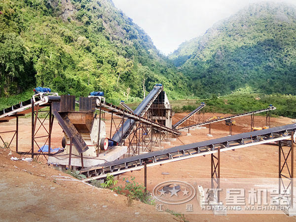 碎石生产线流程 碎石生产线流程