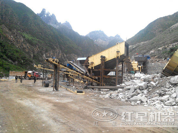 白云岩破碎生产线 白云岩破碎生产线