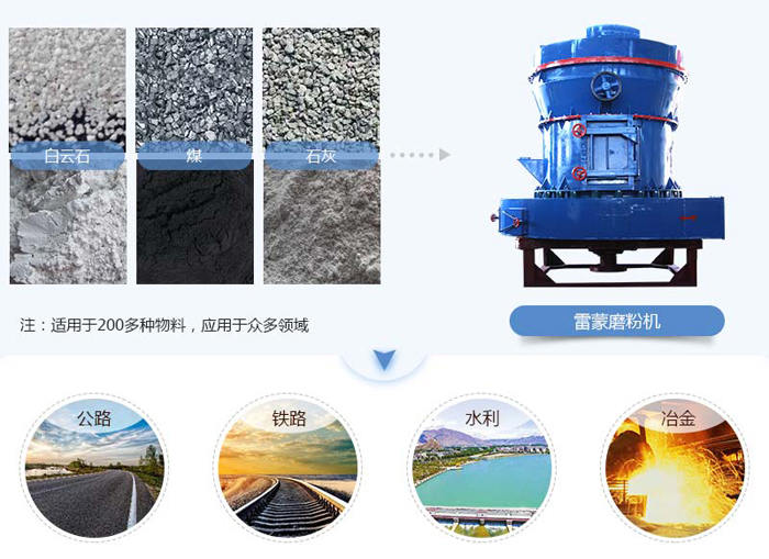 雷蒙磨粉机适用二百多种物料的磨粉作业 雷蒙磨粉机适用二百多种物料的磨粉作业